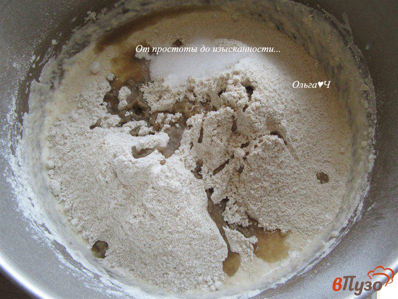 Фото приготовление рецепта: Овсяный хлеб на молоке шаг №4