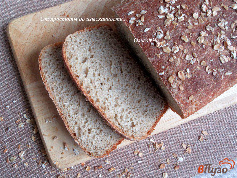 Фото приготовление рецепта: Овсяный хлеб на молоке шаг №8
