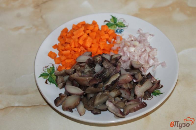 Фото приготовление рецепта: Суп с куриными фрикадельками и маслятами шаг №1