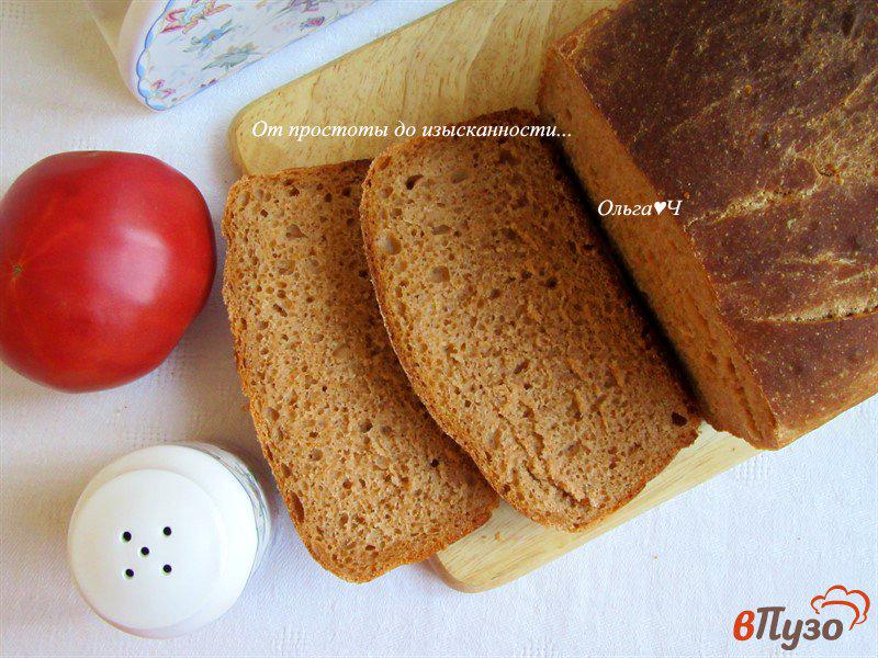 Фото приготовление рецепта: Томатный цельнозерновой хлеб с ржаной мукой шаг №8