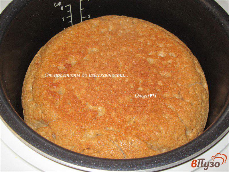 Фото приготовление рецепта: Цельнозерновой гречневый хлеб с овсяной мукой и кориандром шаг №7