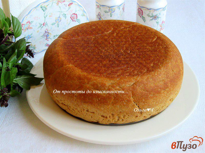 Фото приготовление рецепта: Цельнозерновой гречневый хлеб с овсяной мукой и кориандром шаг №8