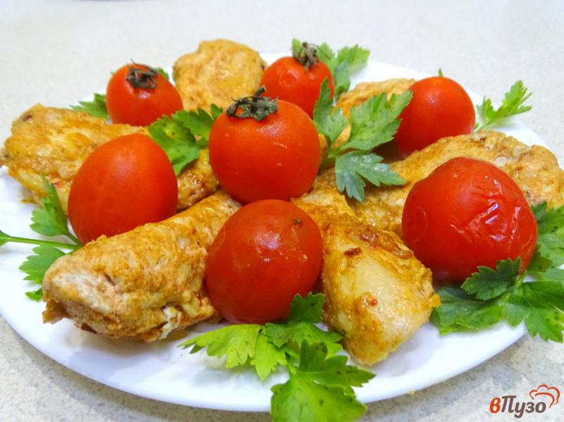 Фото приготовление рецепта: Куриное филе в кефирном маринаде шаг №5