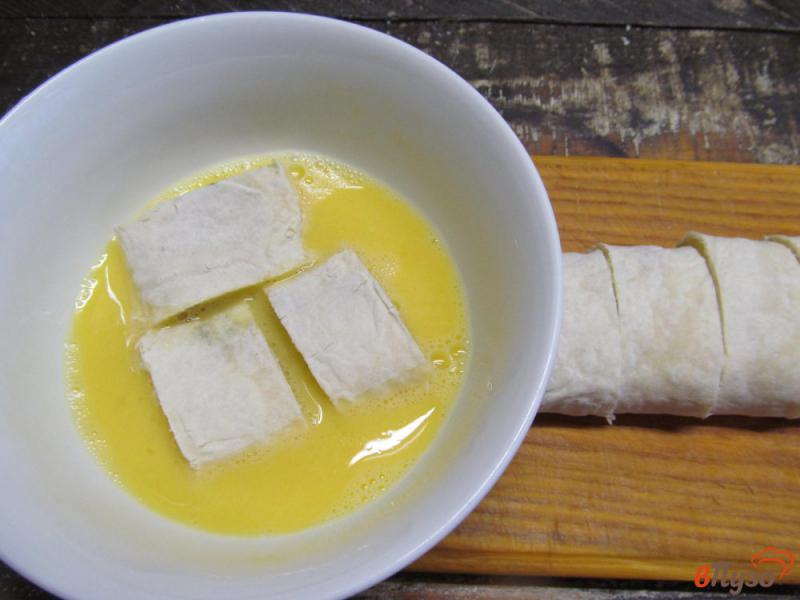 Фото приготовление рецепта: Закуска из лаваша с картофельной начинкой шаг №10