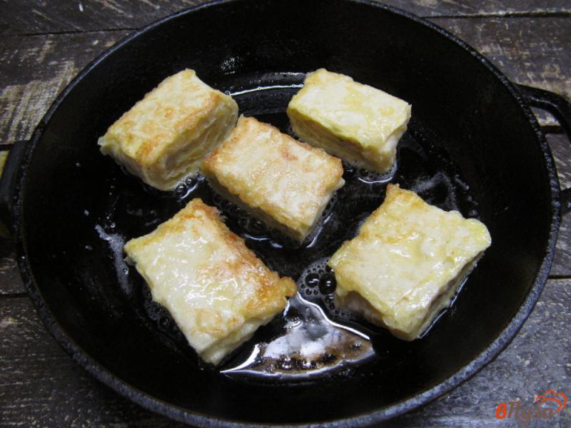 Фото приготовление рецепта: Закуска из лаваша с картофельной начинкой шаг №11