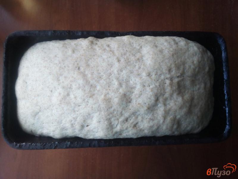 Фото приготовление рецепта: Хлеб с цельнозерновой муки шаг №5