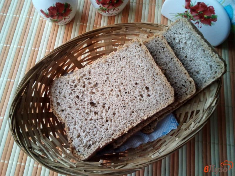 Фото приготовление рецепта: Хлеб с цельнозерновой муки шаг №6