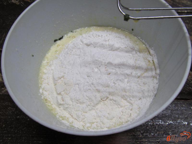 Фото приготовление рецепта: Тыквенный кекс с маком и изюмом шаг №6