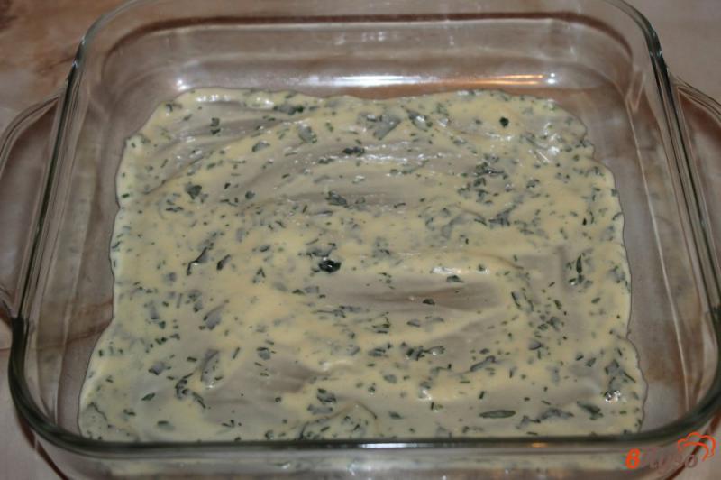 Фото приготовление рецепта: Картофельная запеканка с фаршем, баклажаном и цветной капустой шаг №6