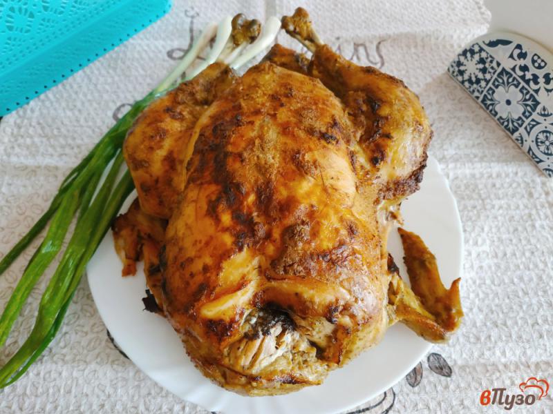 Фото приготовление рецепта: Запеченная курица с кефиром в мультиварке шаг №6