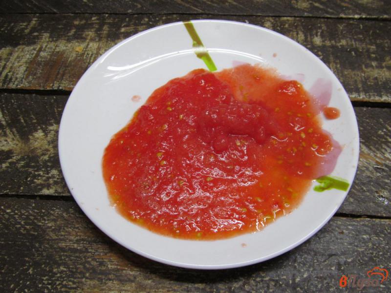Фото приготовление рецепта: Суп томатный с цветной капустой шаг №5