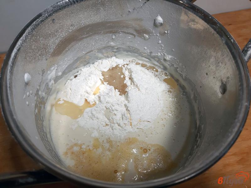 Фото приготовление рецепта: Блины тонкие на молоке и воде шаг №2