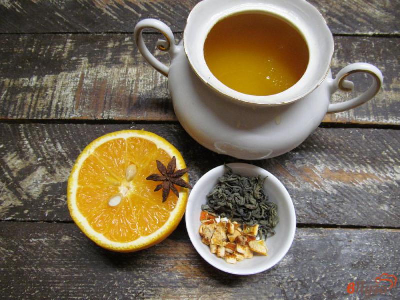 Фото приготовление рецепта: Апельсиновый чай шаг №1