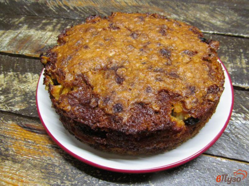 Фото приготовление рецепта: Яблочный пирог с овсянкой шаг №15