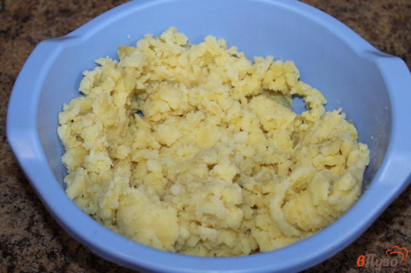 Фото приготовление рецепта: Картофельные зразы со свининой и морковью шаг №2