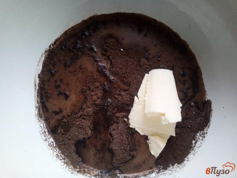 Фото приготовление рецепта: Песочный пирог с бананом и шоколадной начинкой шаг №1