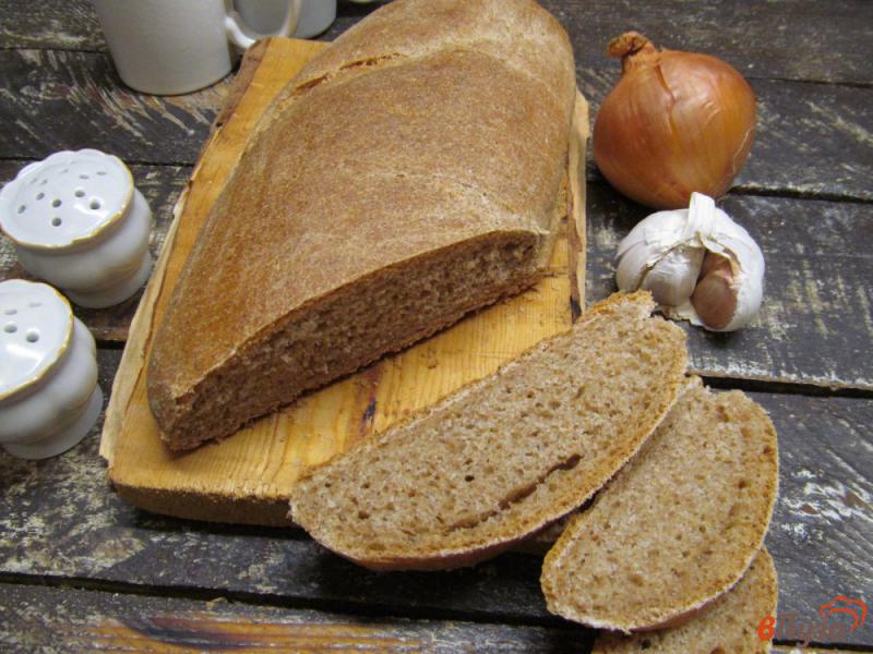Фото приготовление рецепта: Хлеб цельнозерновой с розмарином и оливковым маслом шаг №10