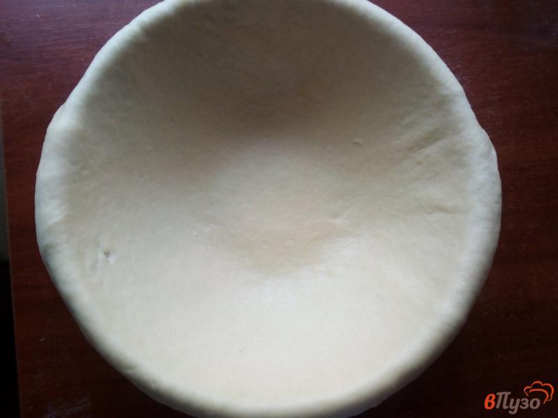 Фото приготовление рецепта: Пирог с капустой на рассоле шаг №8
