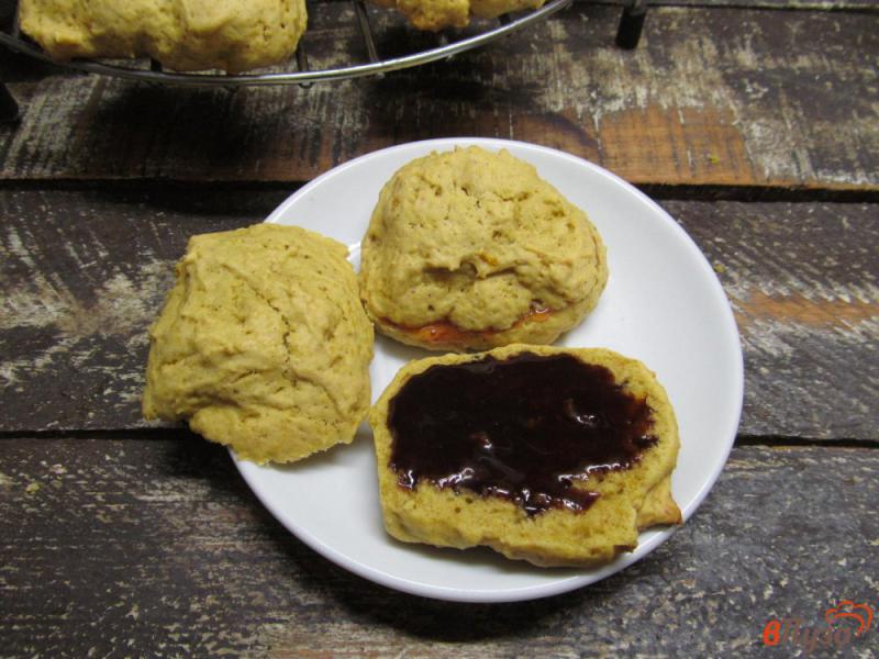 Фото приготовление рецепта: Тыквенное печенье с начинкой шаг №10