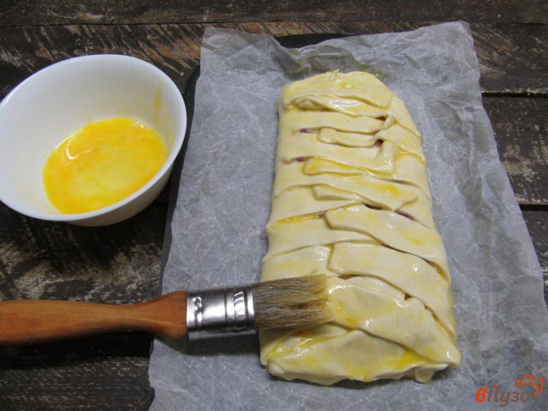 Фото приготовление рецепта: Малиновый чизкейк датский шаг №5