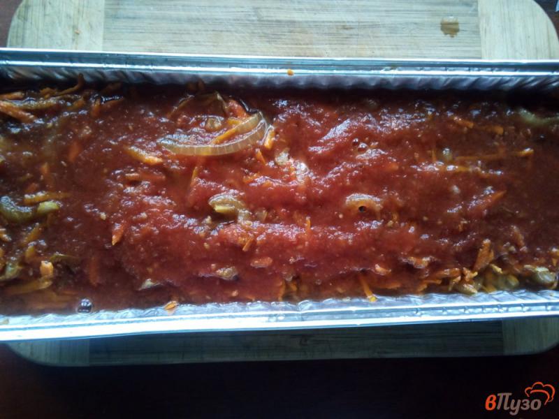 Фото приготовление рецепта: Салака в томатном соусе шаг №9