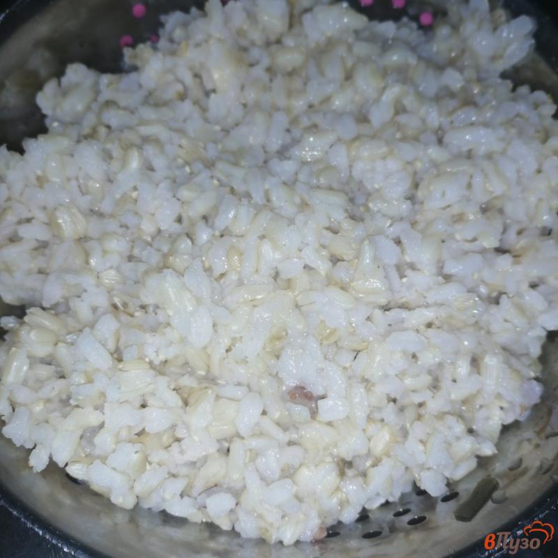 Фото приготовление рецепта: Рис с ламинарией и ростками сои шаг №6