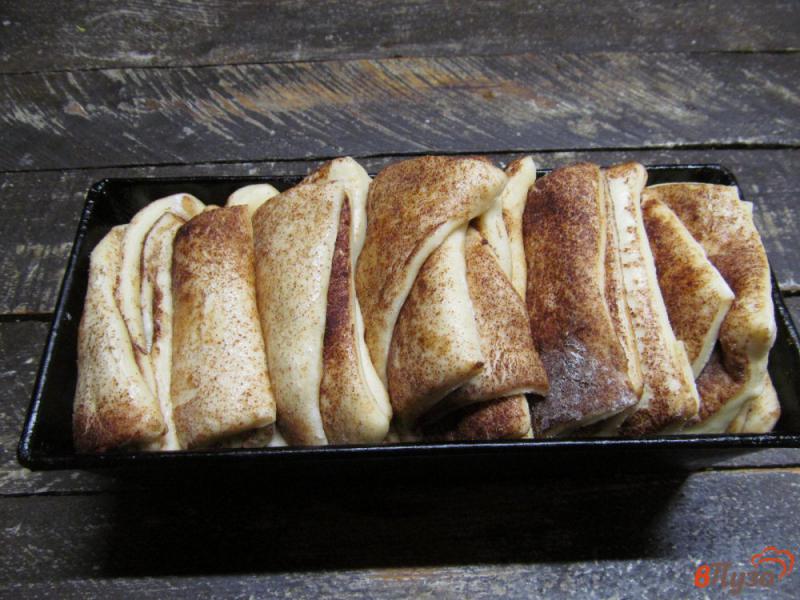 Фото приготовление рецепта: Разборной хлеб с корицей шаг №11