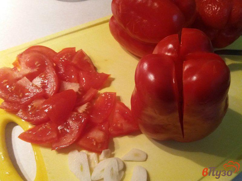 Фото приготовление рецепта: Жаренный болгарский перец от Тамары шаг №2