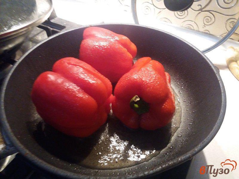 Фото приготовление рецепта: Жаренный болгарский перец от Тамары шаг №4