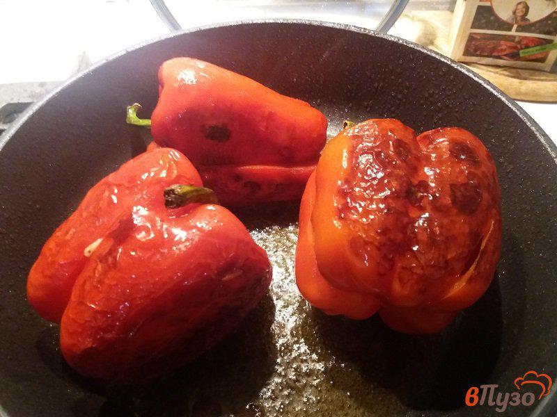 Фото приготовление рецепта: Жаренный болгарский перец от Тамары шаг №5
