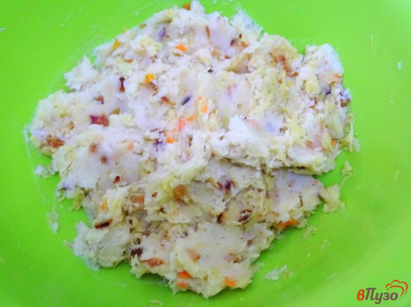 Фото приготовление рецепта: Заготовка вареников с картофелем и капустой (микс) впрок шаг №5