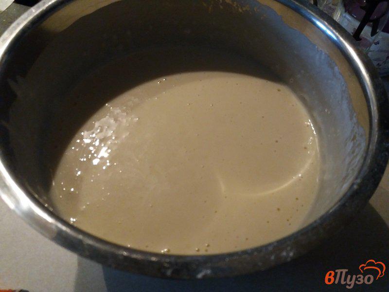 Фото приготовление рецепта: Блины с икрой и творожным сыром шаг №3