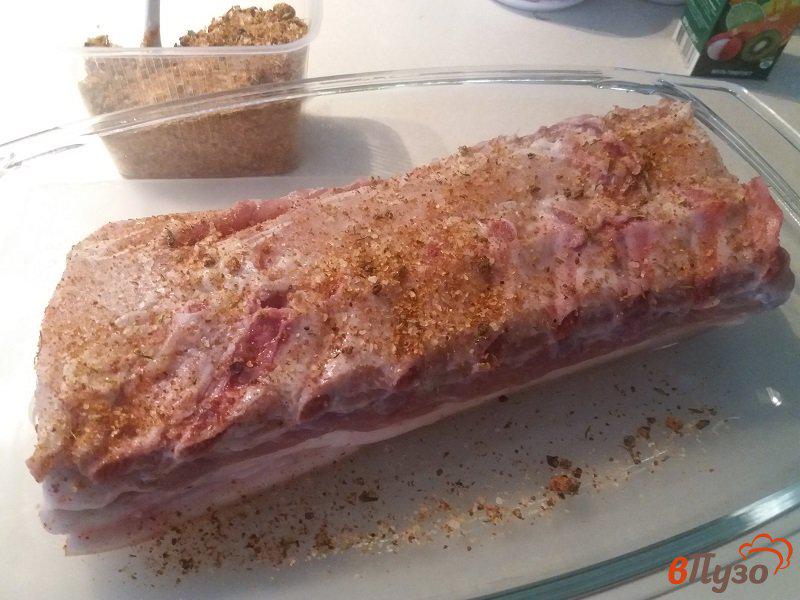 Фото приготовление рецепта: Запеченная свиная корейка в грузинских специях шаг №2