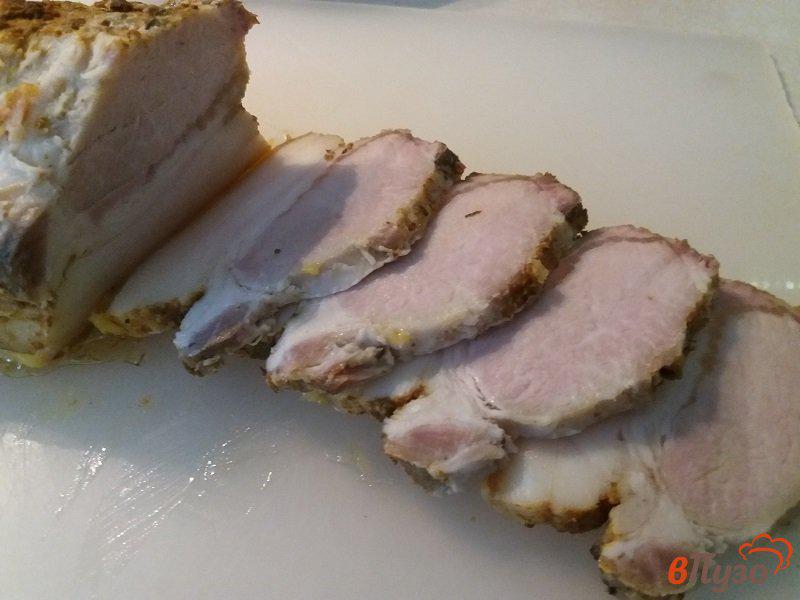Фото приготовление рецепта: Запеченная свиная корейка в грузинских специях шаг №7