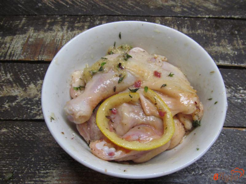 Фото приготовление рецепта: Курица с лавандой и медом шаг №2