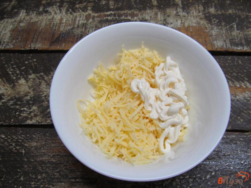 Фото приготовление рецепта: Фаршированные котлеты сыром в кляре шаг №5