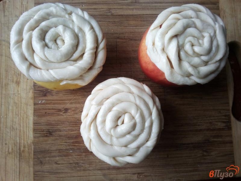 Фото приготовление рецепта: Яблоки запеченные в духовке шаг №7