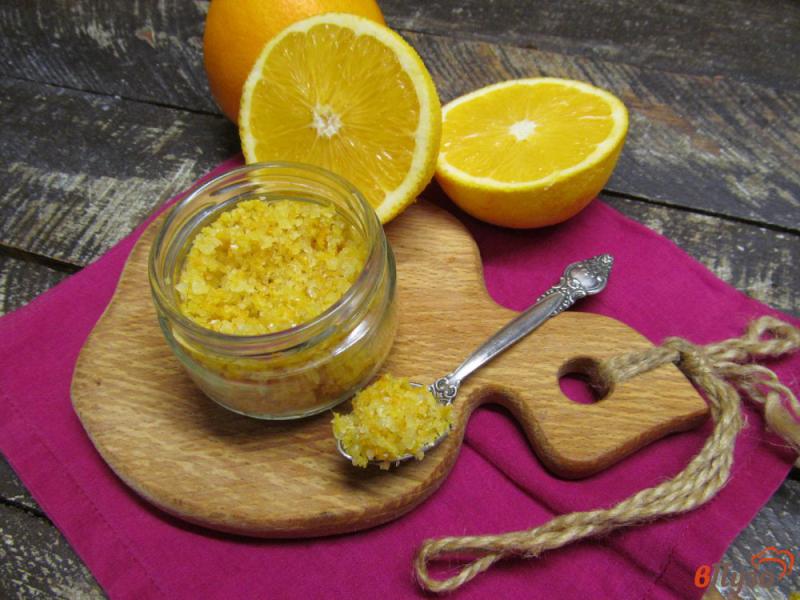 Фото приготовление рецепта: Апельсиновая соль шаг №6