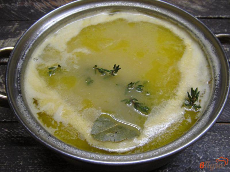 Фото приготовление рецепта: Картофельный суп - пюре с фасолью шаг №5