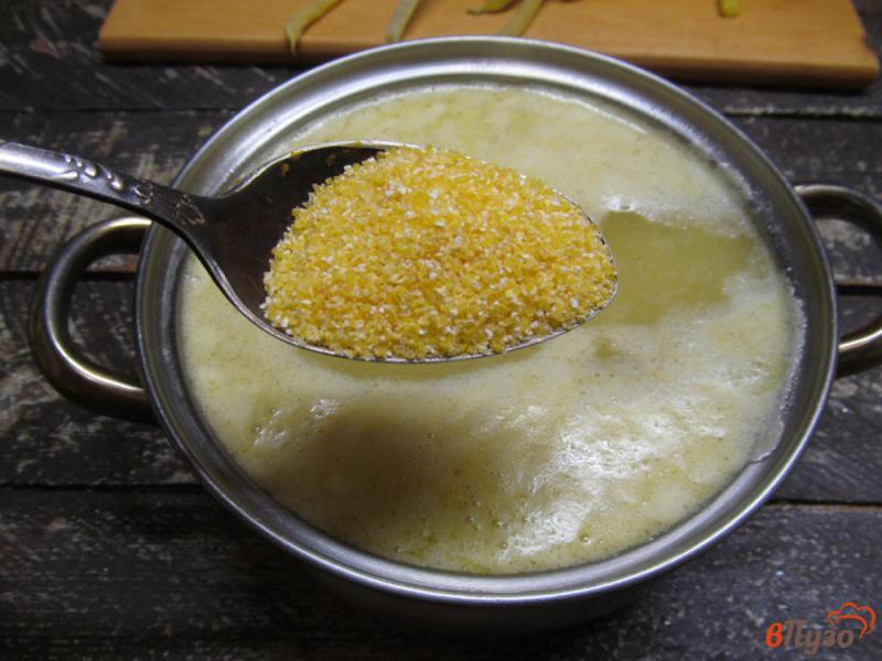 Фото приготовление рецепта: Картофельный суп - пюре с фасолью шаг №6