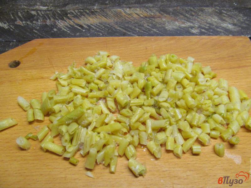 Фото приготовление рецепта: Картофельный суп - пюре с фасолью шаг №8