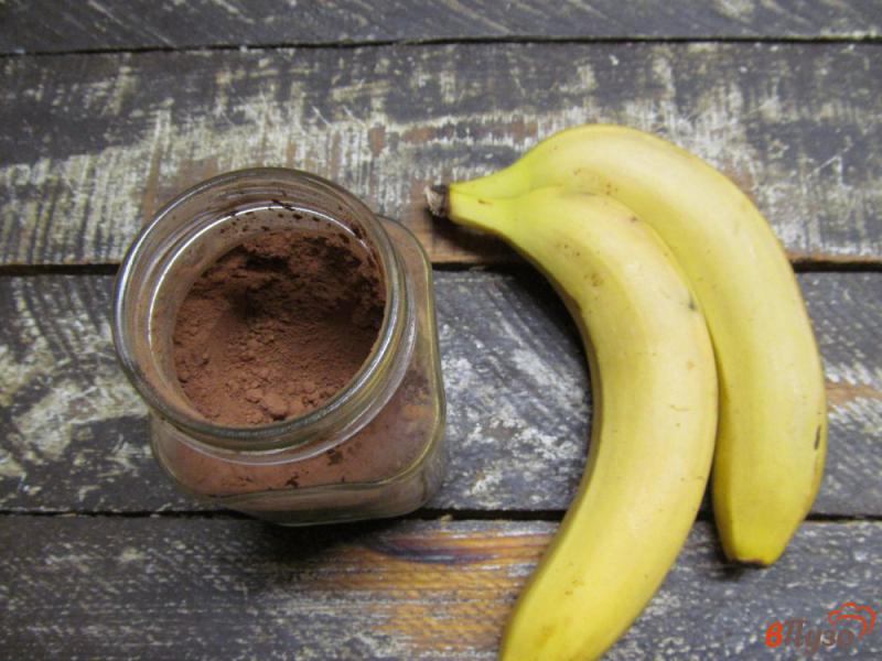 Фото приготовление рецепта: Шоколадно-банановый крем шаг №1