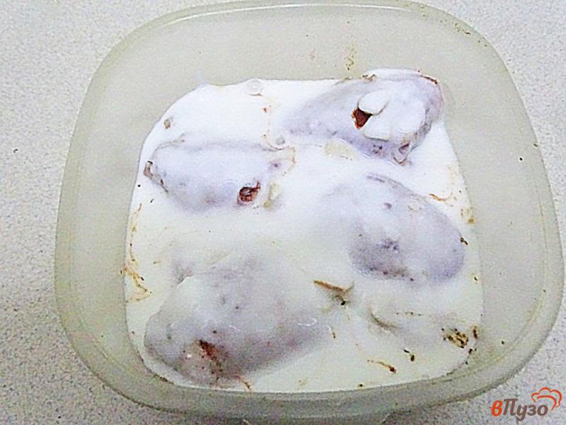 Фото приготовление рецепта: Куриные голени в кефирном маринаде шаг №4