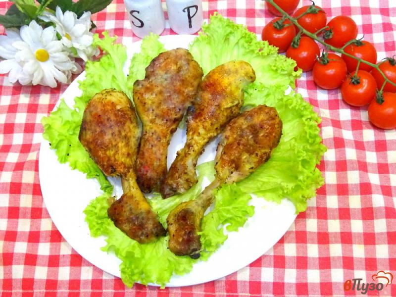 Фото приготовление рецепта: Куриные голени в кефирном маринаде шаг №6
