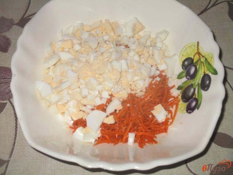 Фото приготовление рецепта: Салат с охотничьими колбасками шаг №2