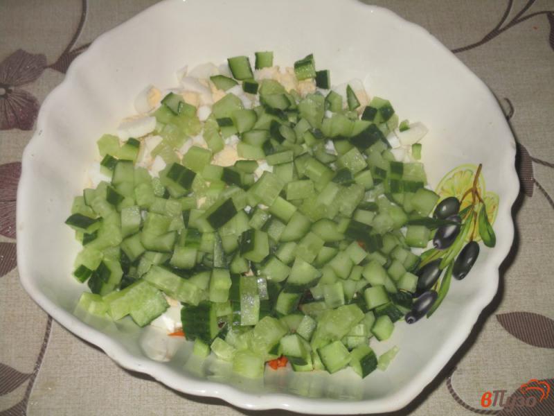 Фото приготовление рецепта: Салат с охотничьими колбасками шаг №3