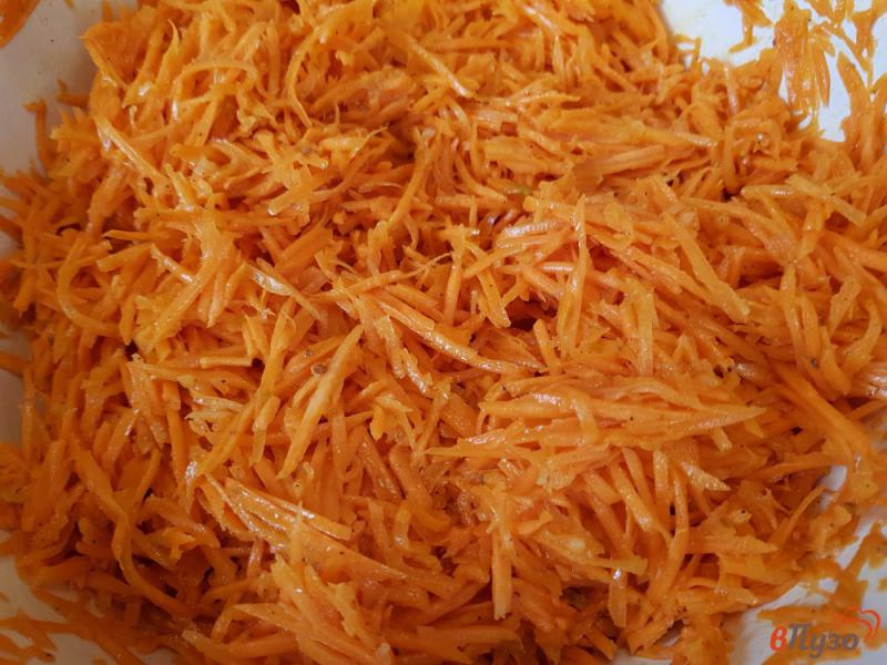 Фото приготовление рецепта: Корейская морковь в домашних условиях шаг №5
