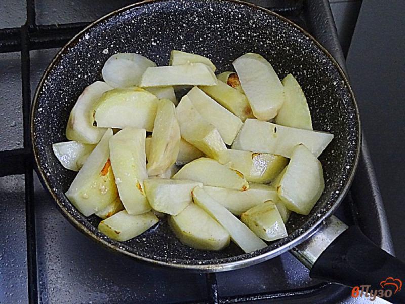 Фото приготовление рецепта: Рагу овощное с куриным филе. шаг №4