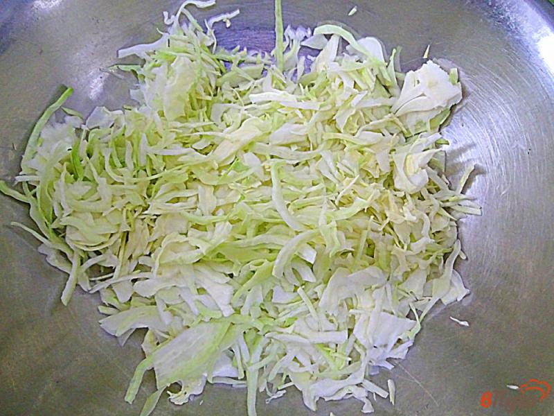 Фото приготовление рецепта: Котлеты с капустой в духовке шаг №4