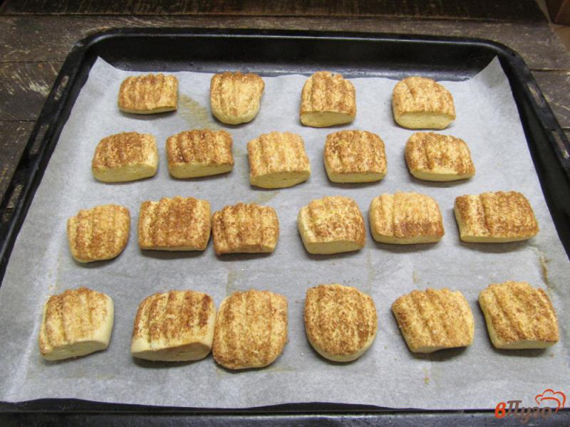 Фото приготовление рецепта: Печенье с корицей шаг №11
